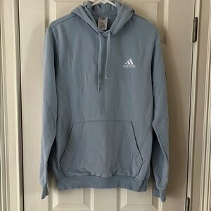 Adidas Sky Blue Pullover Hoodie